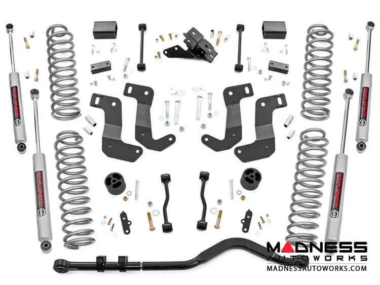 Jeep Wrangler JL Unlimited Suspension Lift Kit w/Control Arm Drop - 3.5" Lift